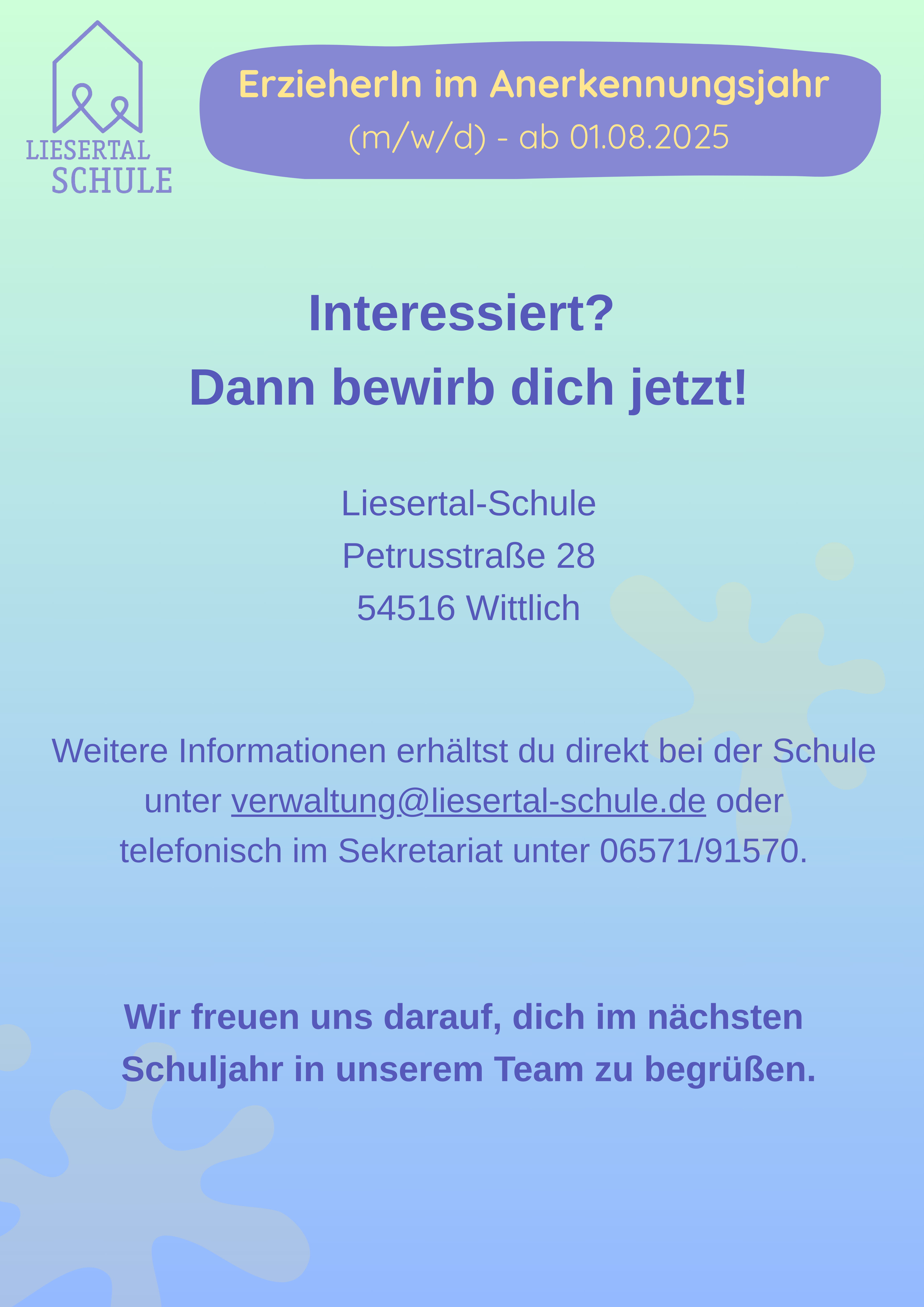 Interessiert? Dann bewirb dich!