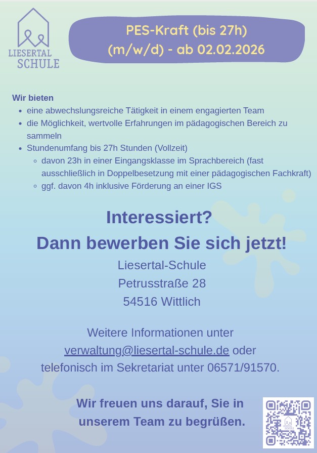 PES-Kraft an der Liesertal-Schule