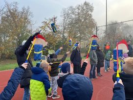 Martinsfeier in der Liesertal-Schule