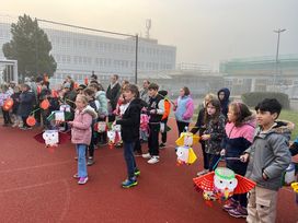 Martinsfeier in der Liesertal-Schule