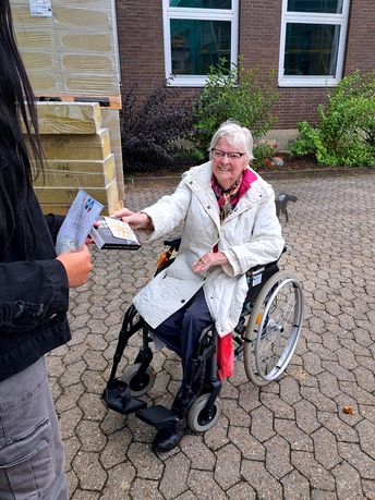 Übergabe der Gewinne