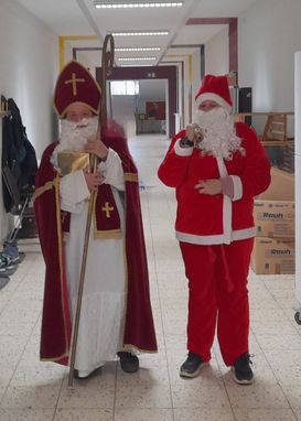 Nikolaus in der Liesertal-Schule